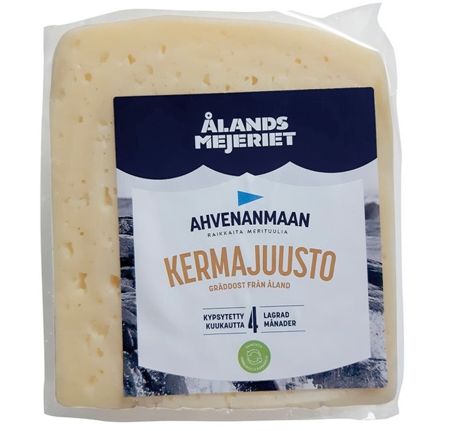 Ahvenanmaan cream cheese 350g 4 months 
